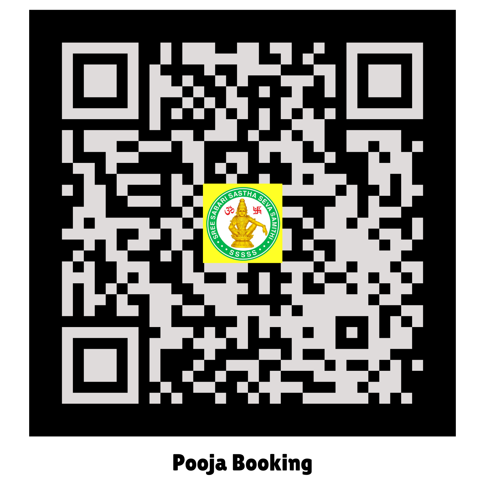 Pooja Booking QR